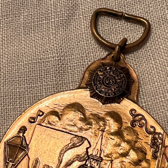 Vintage 1960s US American Legion medal 50th national convention New Orleans 1968 - Picture 5 of 5